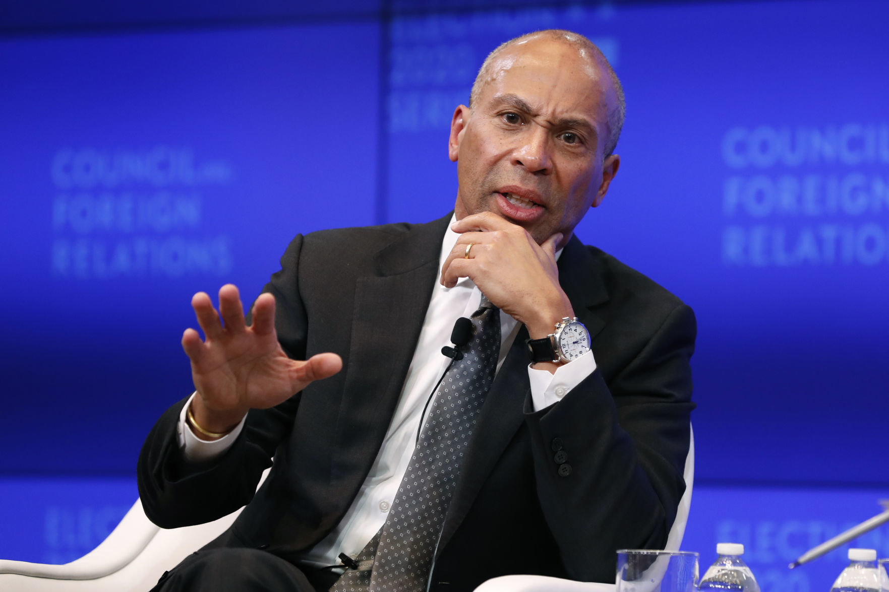 Former Massachusetts Gov. Deval Patrick